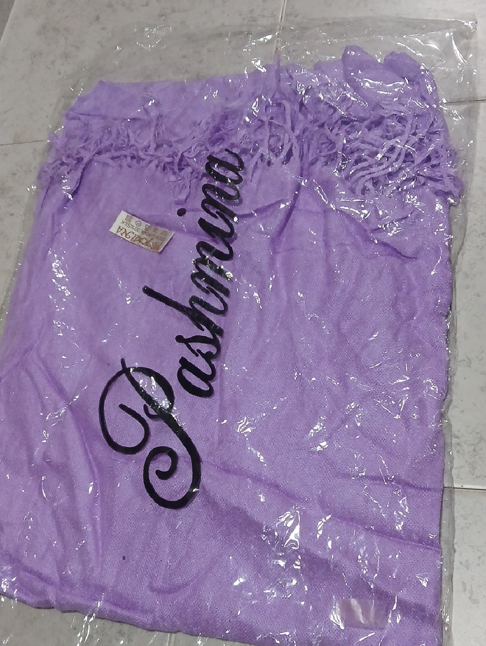 Lavender Pashmina Scarf